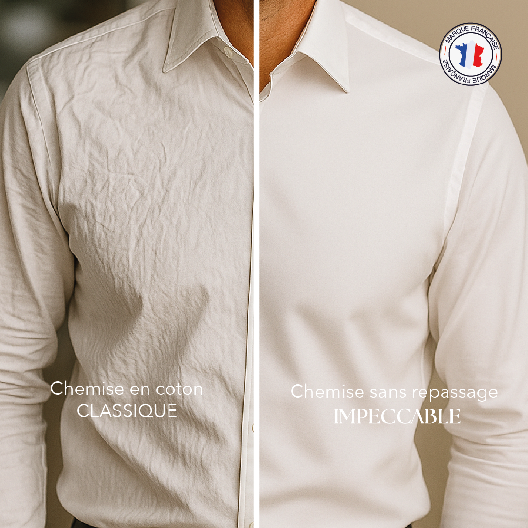 Chemise sans repassage IMPECCABLE